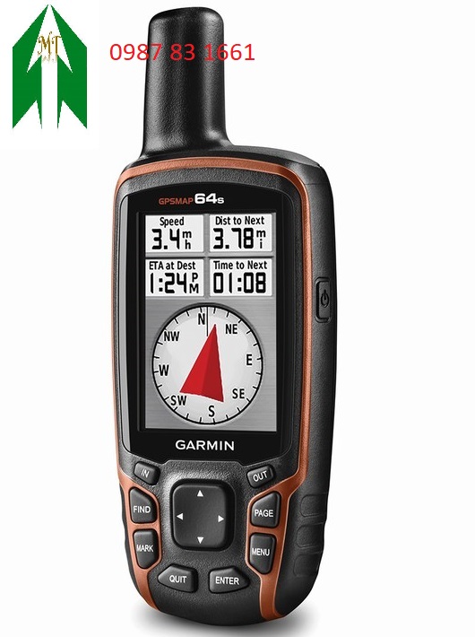 Máy định vị cầm tay GPS 64S